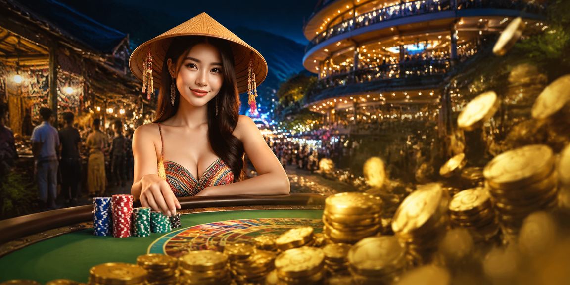 Người chơi tại Sapa kiểm tra khuyến mãi cá cược trực tuyến với nón lá truyền thống